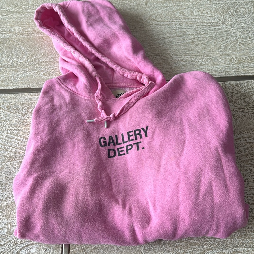 Gallery Dept. Pink Hoodie